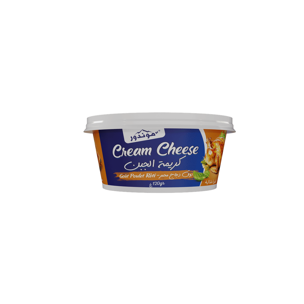 Cream Cheese Goût Poulet Rôti